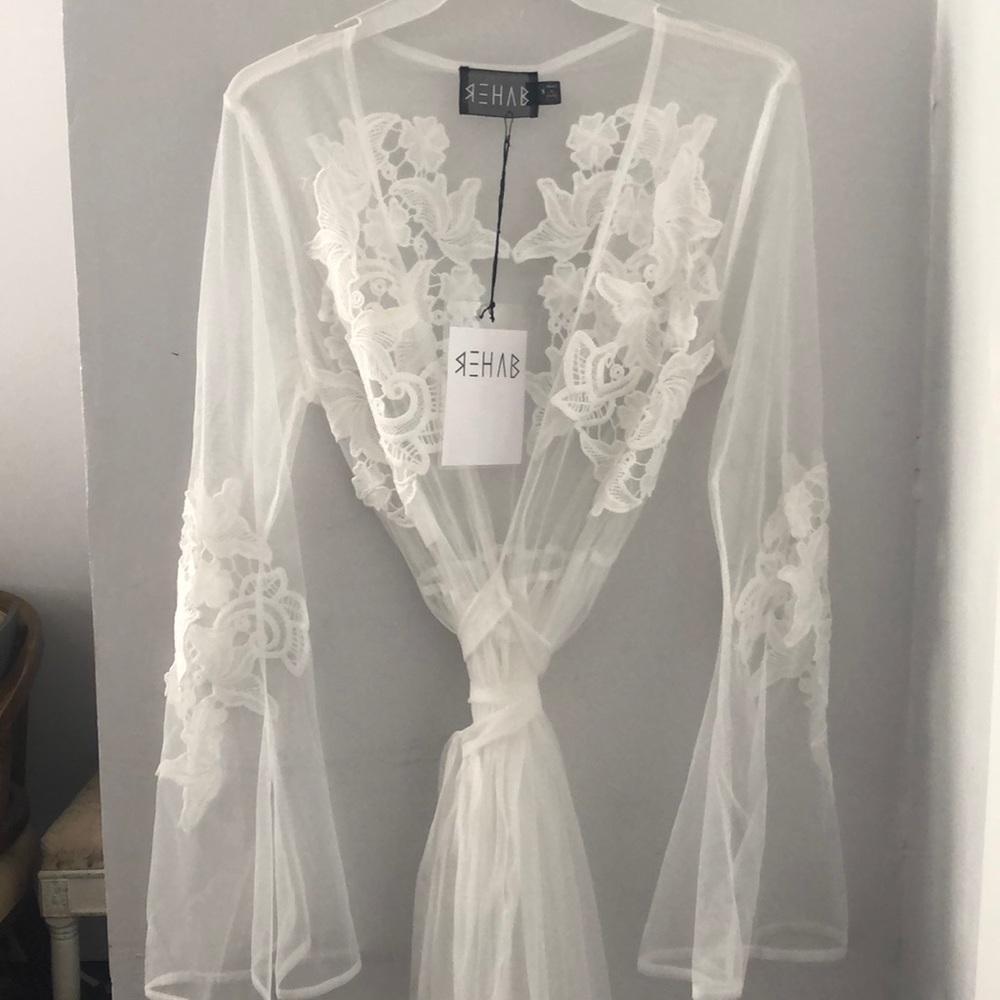White long coverup